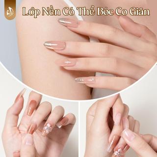 Lớp Lót Co Giãn Dễ Bóc Chuyên Nghiệp Gel Chất Lượng Salon Bền Lâu, Không Bong Tróc Thân Thiện Với Móng Tay Cho Dịch Vụ Làm Móng | Sản Phẩm Mới Đang Gây Sốt
