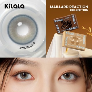 【Deal ưu đãi】Kính áp tròng Kilala màu Matcha Green/Warm blue DIA 14.2mm và Succulent Green DIA 14.0mm lens cận 6 tháng có độ (0-8) 1 cặp
