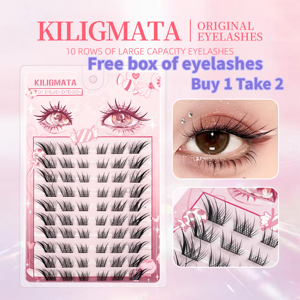[Mua 1 Take 2] Hộp lông mi nhân tạo Sweet Minijumie Mint10 series, có gai, độ dày tự nhiên, 10-13mm