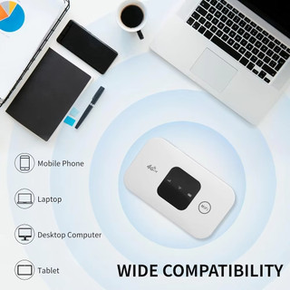Bộ định tuyến 4G LTE EU / AS WIFI không dây 2100mAh Điểm truy cập di động có khe cắm thẻ SIM Điểm truy cập bỏ túi WIFI 150Mbps cho du lịch văn phòng tại nhà ngoài trời