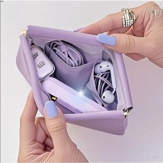 Túi lưu trữ đa chức năng Ví đựng tiền xu đóng tự động