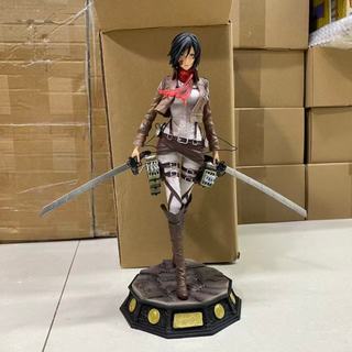 30cm Attack on Titan Mikasa Ackerman Tỉ lệ 1 / 6 PVC Hình