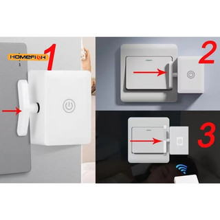 Công cụ tắt / bật điều khiển từ xa hồng ngoại / RF không dây không dây Nút bấm tự động Nút bấm điều khiển từ xa lười biếng Nút tắt đèn