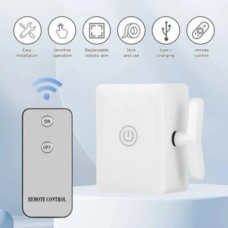 Công cụ tắt / bật điều khiển từ xa hồng ngoại / RF không dây không dây Nút bấm tự động Nút bấm điều khiển từ xa lười biếng Nút tắt đèn