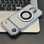 Ốp Lưng Cho iPhone 17 Air Mạ Điện Silicon Cửa Sổ Lớn Trong Suốt Vỏ Điện Thoại Thẩm Mỹ Chống Rơi Thiết Kế Được Trang Bị Giá Đỡ Điện Thoại