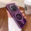 Ốp Lưng Cho OPPO F29 Pro 5G Mạ Điện Silicon Cửa Sổ Lớn Trong Suốt Vỏ Điện Thoại Thẩm Mỹ Chống Rơi Thiết Kế Được Trang Bị Giá Đỡ Điện Thoại