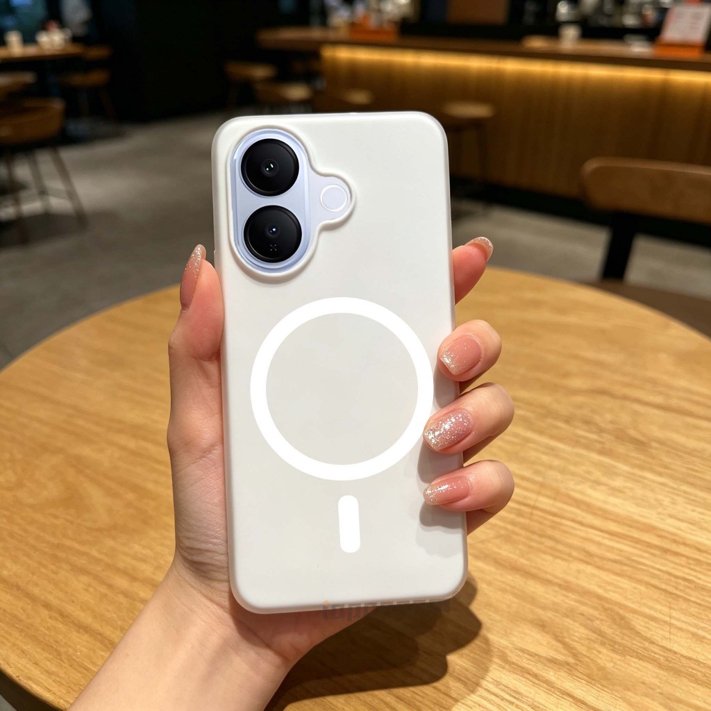 Vỏ TPU 2 trong 1 Candy Jelly từ tính cho VIVO V40 V40E V50 V50E V60 V60E V60 Lite V70 V70E Lite V70 FE 4G 5G Vỏ bảo vệ điện thoại chống sốc