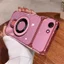 Ốp Lưng Cho Realme C30 C30s Silicon Mạ Điện Cửa Sổ Lớn Trong Suốt Vỏ Điện Thoại Thẩm Mỹ Chống Rơi Thiết Kế Được Trang Bị Giá Đỡ Điện Thoại