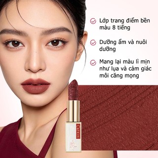 Son môi CATKIN lì kháng nước bền màu,Lì Mịn Nhẹ Môi, Không Dính, Lâu Trôi 3.6g