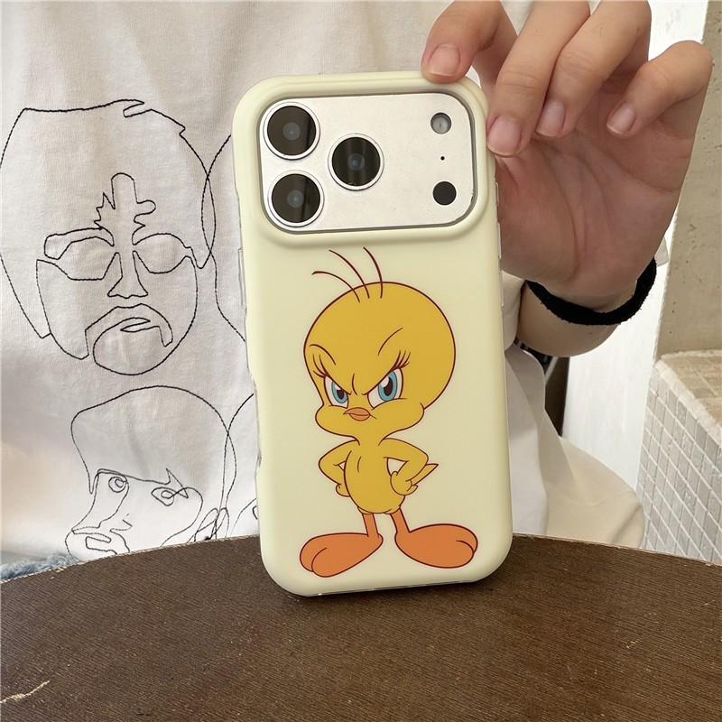 Ốp điện thoại TPU họa tiết chim iPhone 17 Pro Max