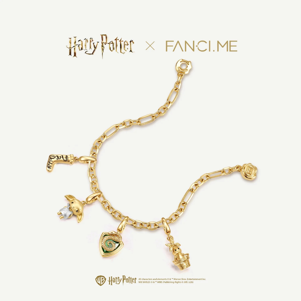 FANCIME x Harry Potter Deluminator Bạc Charm Thiết kế phát sáng trong bóng tối Mặt dây chuyền kỷ niệm DIY Jewerly (Không có vòng tay / Dây chuyền)