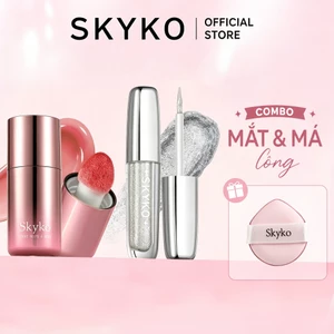 SKYKO Lược Liquid Eyesahdow & Liquid Blush Set Shining Watery