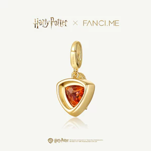 FANCIME x Harry Potter Gryffindor House Mặt dây chuyền kỷ niệm quyến rũ bạc DIY Jewerly (Không có vòng tay / dây chuyền)