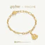 FANCIME x Harry Potter Harry Áo Len Bạc Quyến Rũ Mặt Dây Chuyền Kỷ Niệm DIY Jewerly (Không Có Vòng Tay / Dây Chuyền)