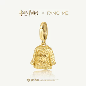 FANCIME x Harry Potter Harry Áo Len Bạc Quyến Rũ Mặt Dây Chuyền Kỷ Niệm DIY Jewerly (Không Có Vòng Tay / Dây Chuyền)