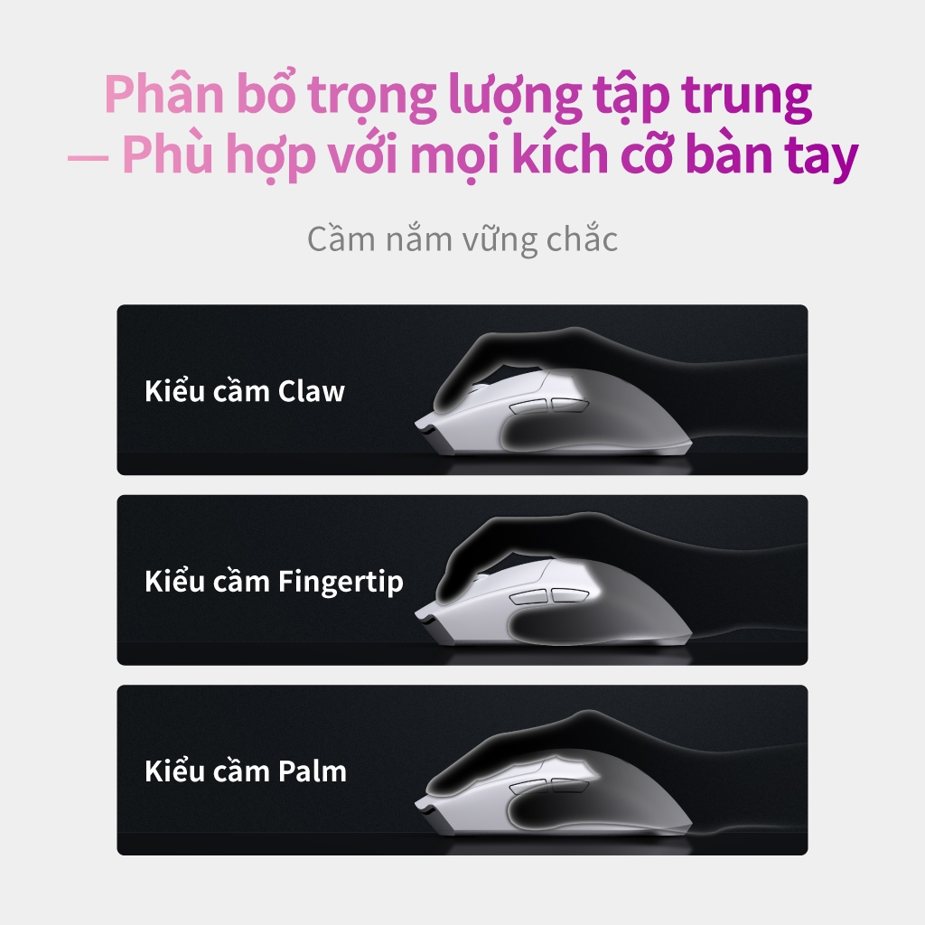 Chuột chơi game MLOONG MX302 24000DPI Kết nối kiểm tra mô hình thứ ba Thiết kế tiện dụng Trải nghiệm chơi game tốt nhất cho chuột chuyên dụng FPS