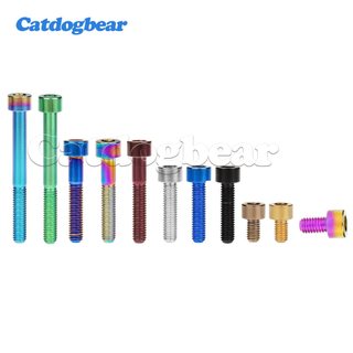 Bu lông titan Catdogbear M8x15 20 25 30 35 40 45 50 60 70mm DIN 912, đa kích cỡ, phù hợp cho xe máy