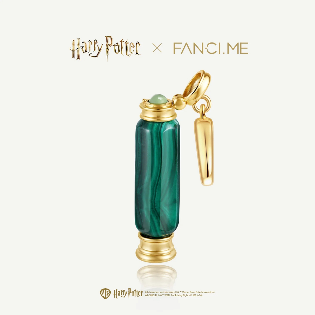 FANCIME x Harry Potter Deluminator Bạc Charm Thiết kế phát sáng trong bóng tối Mặt dây chuyền kỷ niệm DIY Jewerly (Không có vòng tay / Dây chuyền)