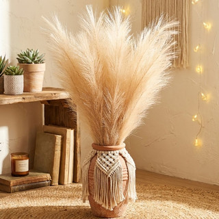 Nhân Tạo Pampas Cỏ Bó Hoa Nhà Trang Trí Đám Cưới Bàn Trung Tâm Tiệc Văn Phòng Vườn Vintage Thẩm Mỹ Ins Phong Cách Bắc Âu DIY Quà Tặng Murang Maganda