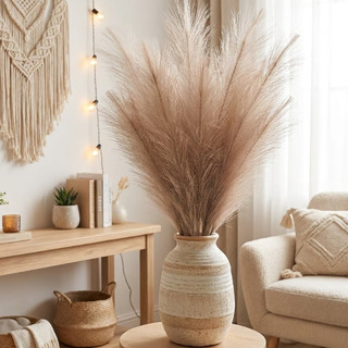 Nhân Tạo Pampas Cỏ Bó Hoa Nhà Trang Trí Đám Cưới Bàn Trung Tâm Tiệc Văn Phòng Vườn Vintage Thẩm Mỹ Ins Phong Cách Bắc Âu DIY Quà Tặng Murang Maganda