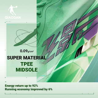 Qiaodan Feiying PB6 Giày chạy bộ nam Tấm Carbon Ánh sáng nảy ổn định Marathon Racing QDB023263299