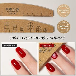 Dũa Móng Tay Chuyên Nghiệp Có Thể Giặt Được Với Vảy Bảng Nhám Bền Bỉ Dùng Để Tạo Hình & Đánh Bóng Móng Que Chà Nhám Làm Móng Tay Dụng Cụ Chăm Sóc Móng Tay Bền Lâu