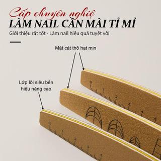 Dũa Móng Tay Chuyên Nghiệp Có Thể Giặt Được Với Vảy Bảng Nhám Bền Bỉ Dùng Để Tạo Hình & Đánh Bóng Móng Que Chà Nhám Làm Móng Tay Dụng Cụ Chăm Sóc Móng Tay Bền Lâu