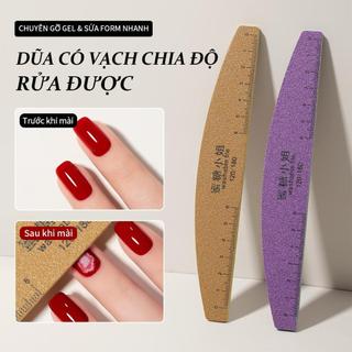 Dũa Móng Tay Chuyên Nghiệp Có Thể Giặt Được Với Vảy Bảng Nhám Bền Bỉ Dùng Để Tạo Hình & Đánh Bóng Móng Que Chà Nhám Làm Móng Tay Dụng Cụ Chăm Sóc Móng Tay Bền Lâu