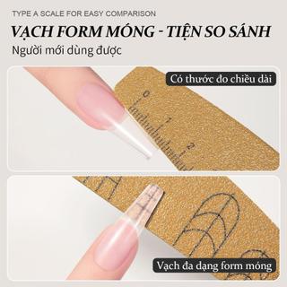 Dũa Móng Tay Chuyên Nghiệp Có Thể Giặt Được Với Vảy Bảng Nhám Bền Bỉ Dùng Để Tạo Hình & Đánh Bóng Móng Que Chà Nhám Làm Móng Tay Dụng Cụ Chăm Sóc Móng Tay Bền Lâu