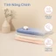 Khăn mặt sợi microfiber lông cừu cao cấp - Kẹo sọc siêu mềm, thấm hút siêu nhanh, thiết kế sang trọng, an toàn cho da, quà tặng nhà tắm hoàn hảo OCE