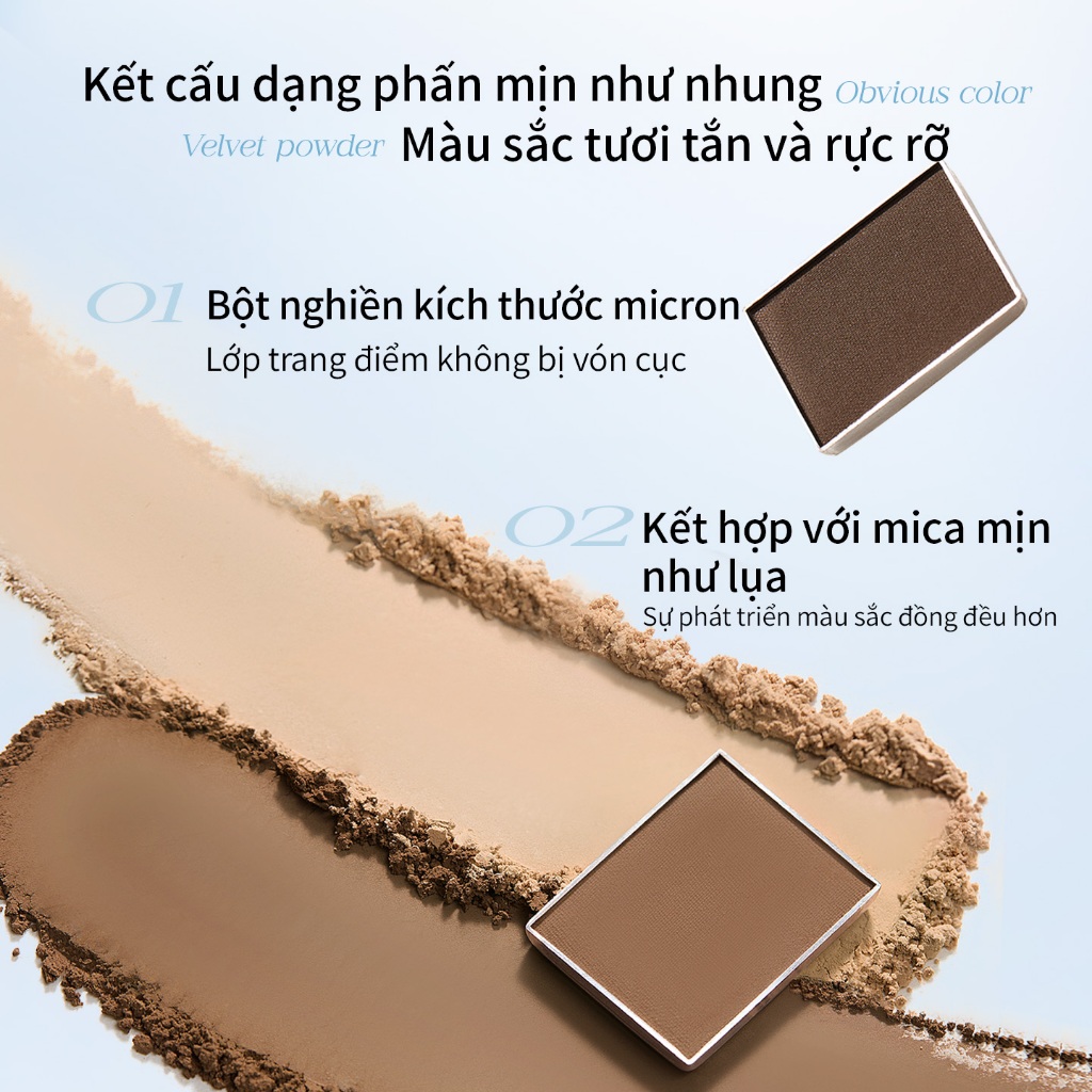[KOL] Bột lông mày 3 màu Mooekiss, chống thấm nước, lâu trôi và chống phai, làm nổi bật đa năng, tạo đường viền, phấn mũi và phấn mắt.Chống NướcKhông LemTự NhiênNgười Mới Bắt Đầu