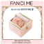 Hộp quà màu hồng FANCIME, Hộp quà trang sức tinh tế dành cho nữ / nam _ Cho sinh nhật / kỷ niệm / đám cưới / cầu hôn / thú tội (không bao gồm trang sức)