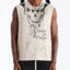 Retro Hip-Hop Dạo Phố Trừu Tượng "Secret Helicopter Tank Death" In Hình Tank Top