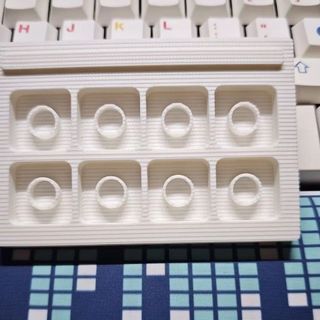 Hộp trưng bày hộp lưu trữ Keycap in 3D cho 1u Keycaps