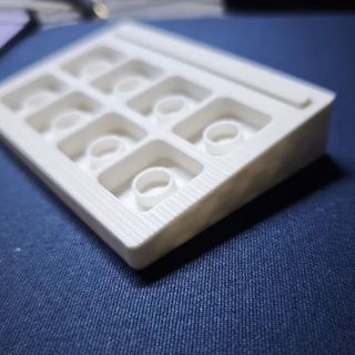 Hộp trưng bày hộp lưu trữ Keycap in 3D cho 1u Keycaps