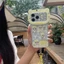IPhone 17 Pro Max Họa tiết cô gái đầu gấu Chất liệu TPU Vỏ điện thoại xử lý IMD