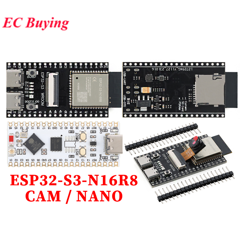 ESP32 S3 N16R8 Module CAM Board NANO Dev Board WiFi Ble 5.0 Dual Core ...