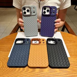 IPhone 17 Pro Max Giá đỡ ống kính dệt họa tiết họa tiết chất liệu TPU