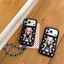 IPhone 17 Pro Max Mirror Wave Dot Girl họa tiết hoa văn Vỏ điện thoại chất liệu Acrylic