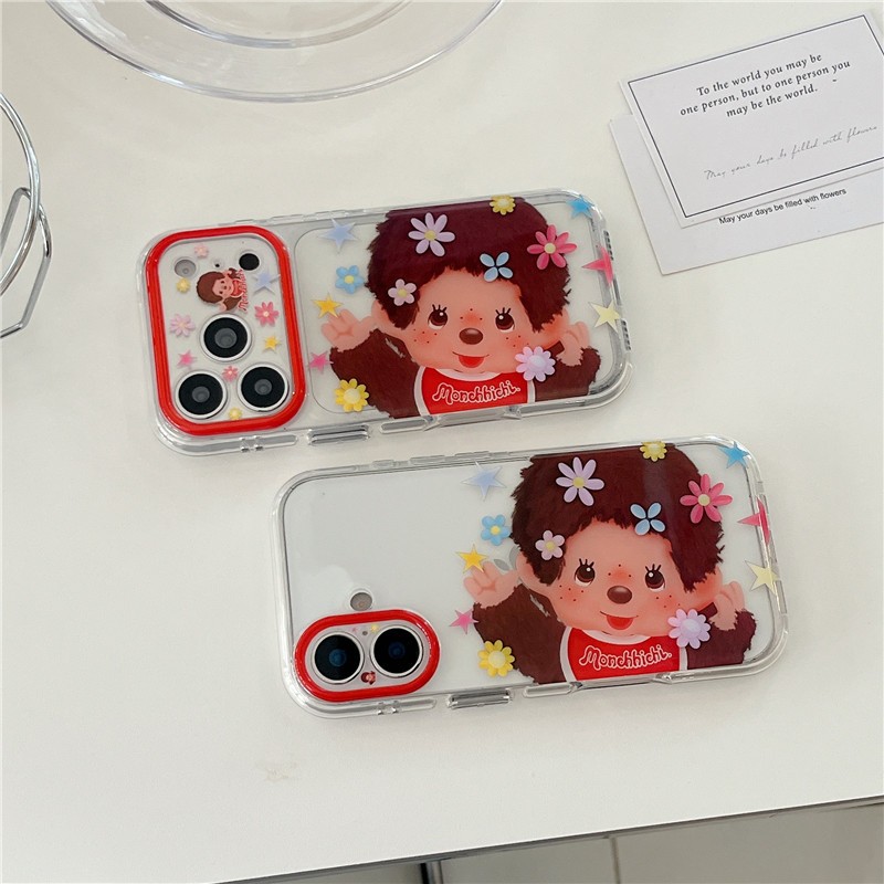 IPhone 17 Pro Max Họa tiết nhân vật hoạt hình Chất liệu TPU Vỏ điện thoại xử lý IMD