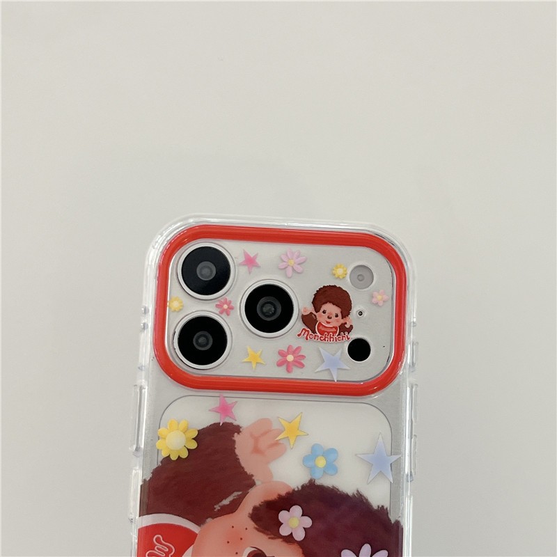 IPhone 17 Pro Max Họa tiết nhân vật hoạt hình Chất liệu TPU Vỏ điện thoại xử lý IMD
