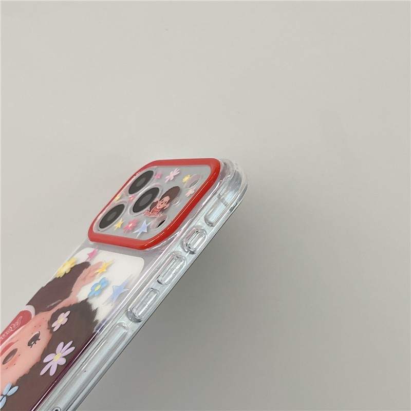 IPhone 17 Pro Max Họa tiết nhân vật hoạt hình Chất liệu TPU Vỏ điện thoại xử lý IMD