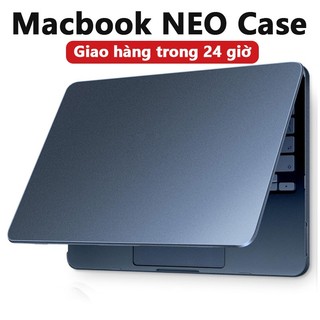 Ốp lưng trong suốt siêu mỏng mờ / rùng rợn cho Macbook Neo 13 A3404, Air Pro M1 M2 M3 M4 M5 Vỏ cứng bằng nhựa Phụ kiện bảo vệ máy tính xách tay