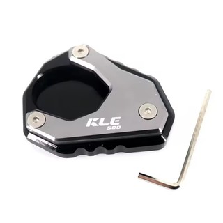 Cho KAWASAKI KLE500 KLE 500 2026 Xe Máy CNC Chân Đế Bên Đứng Phóng To Nối Dài Chân Miếng Lót Hỗ Trợ
