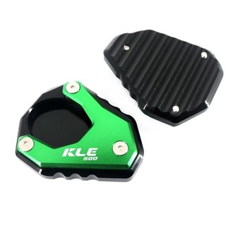 Cho KAWASAKI KLE500 KLE 500 2026 Xe Máy CNC Chân Đế Bên Đứng Phóng To Nối Dài Chân Miếng Lót Hỗ Trợ