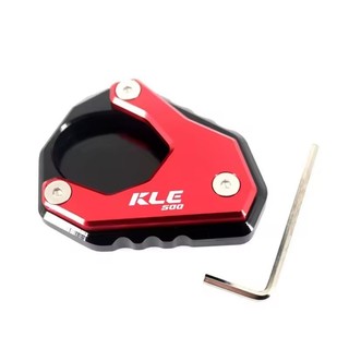Cho KAWASAKI KLE500 KLE 500 2026 Xe Máy CNC Chân Đế Bên Đứng Phóng To Nối Dài Chân Miếng Lót Hỗ Trợ