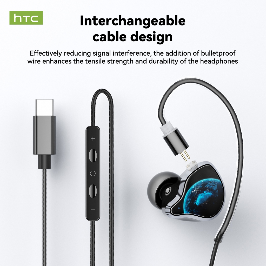 Tai nghe không dây HTC NE81 Card âm thanh Live Stream Monitor Bluetooth 6.0 cho TikTok Facebook | BigBuy360 - bigbuy360.vn