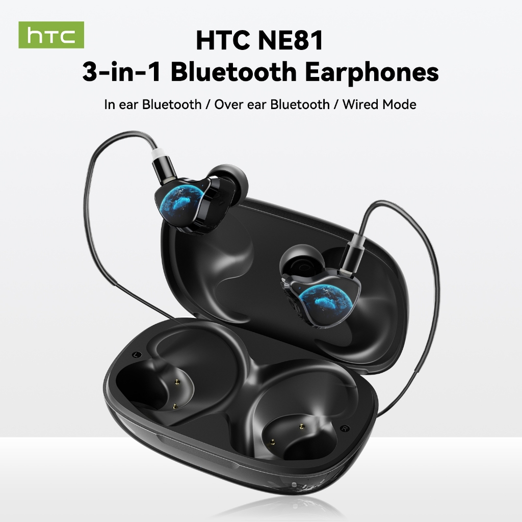 Tai nghe không dây HTC NE81 Card âm thanh Live Stream Monitor Bluetooth 6.0 cho TikTok Facebook | BigBuy360 - bigbuy360.vn