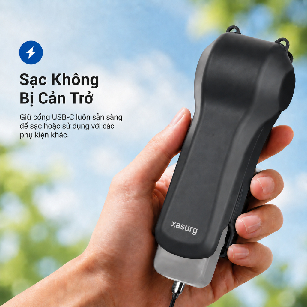 Ốp Bảo Vệ Cho DJI Osmo Pocket 4 / Pocket 3, Thiết Kế Hai Mặt, Có Khe Chứa Filter, Kèm Dây Đeo Tay