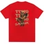 Áo thun nam cổ tròn cổ tròn cổ điển cổ điển hip-hop nguyên chất in hình cotton